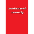 thumbnail image 1 of zweitausend zwanzig: BÃ¼rokalender 2020 A5 Rot, (Paperback), 1 of 1