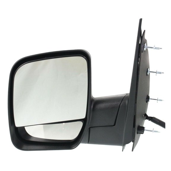 zxhhxkAn 1pc Left Driver Side Paintable Power Non-Heated Operate Manual Folding Exterior Door Rear View Mirror with Puddle Light for Ford Without Auto-Dimming Dual Glass 2C2Z17683BAB FO1320276
