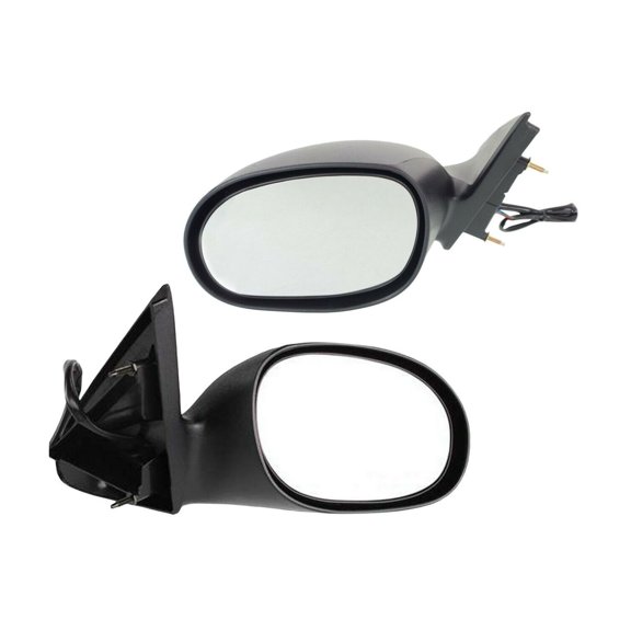 zxhhxkAn 2pcs Left & Right Side Textured Power Operate Exterior Door Rear View Mirror for Chrysler for Concorde 98-04 for Intrepid 98-01 for LHS 99-01 for 300M 99-01,for Dodge for Intrepid 98-04