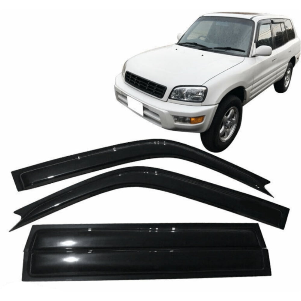 Fits 05-10 Scion TC Acrylic Smoke Window Visor Vent Sun Rain Deflector