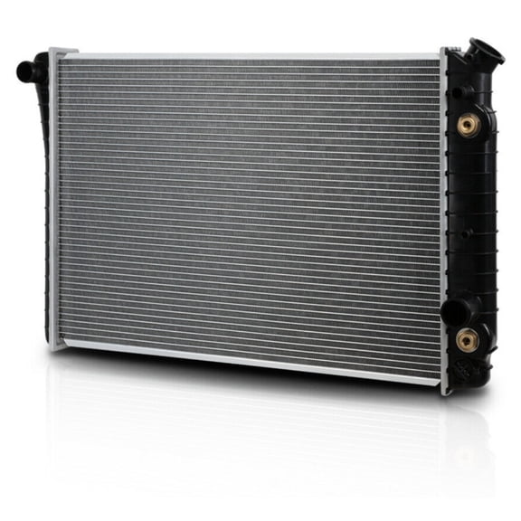 zxhhxkAn Aluminum Core Radiator for Camaro 82-92 for Firebird 82-92 for P2500 89 for P3500 89-90 for P20 89 for P30 89-90 at 951 Aluminum (Core / Plastic ( Black ( / Silver (Core Front