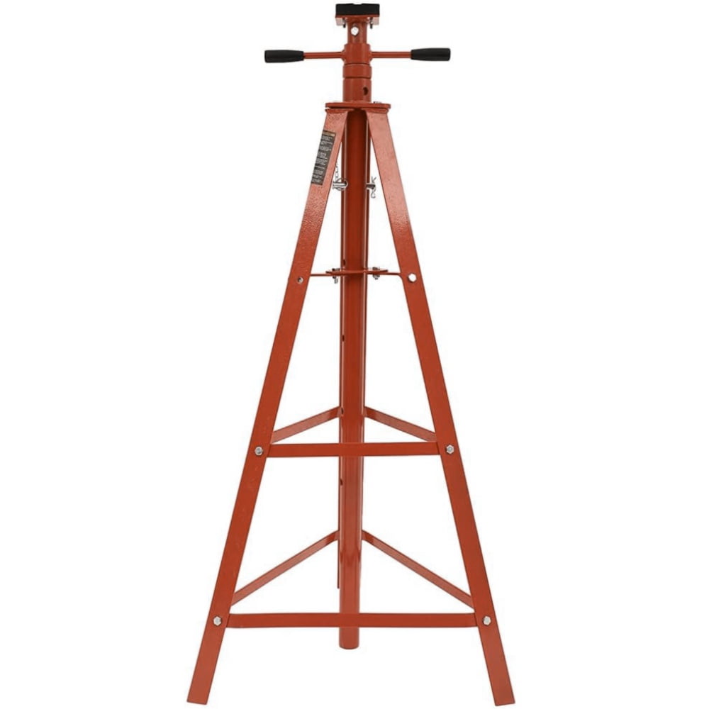 zxhhxkAn High Tripod Jack Stand Under Hoist Lift Support Chasis Stabilizer 4000 lbs (Steel)