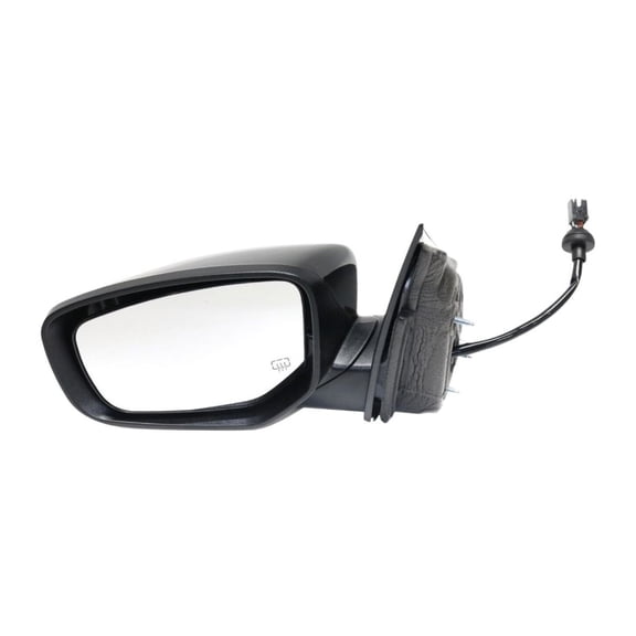 zxhhxkAn Mirrors Driver Left Side Heated Left Hand for Dodge for Dart 2016 Without Auto-Dimming Paintable Manual Folding Power Glass-Glass Operation Non-Towing-Towing Mirror