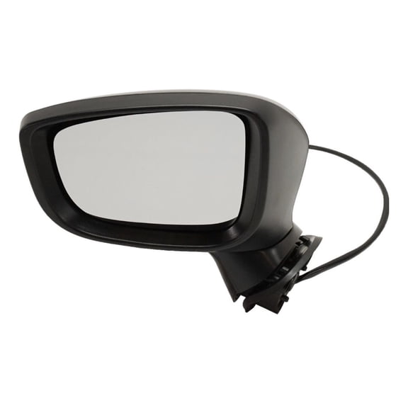 zxhhxkAn Mirrors Driver Left Side Left Hand for Mazda 3 G/GS/GT//S/Sport/i 17-18 3 Sport GS/GT/ 17-18 Without Auto-Dimming in-Housing Signal Light-Built-in Signal Light Paintable Non-Heated