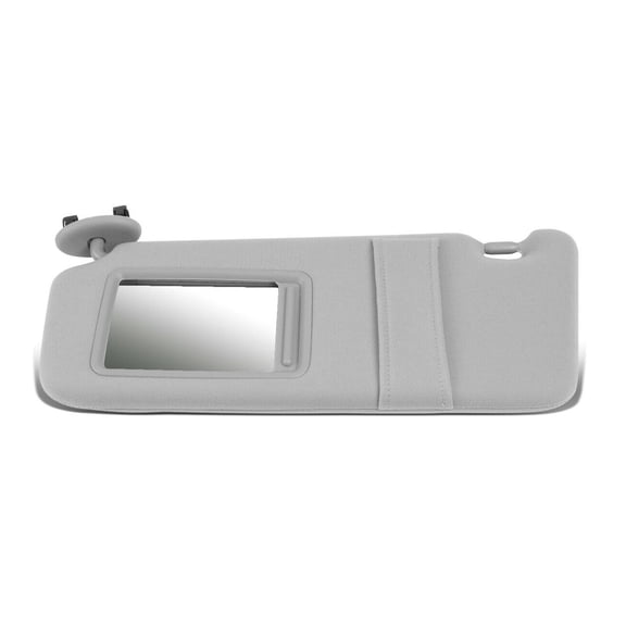 zxhhxkAn for Toyota for Camry 2007-2011 Hybrid Style Interior Left Driver Sun Visor Sunshade Grey Gray Vinyl / Glass-Materials 74320-06290-E2 -ZTLY0144GY