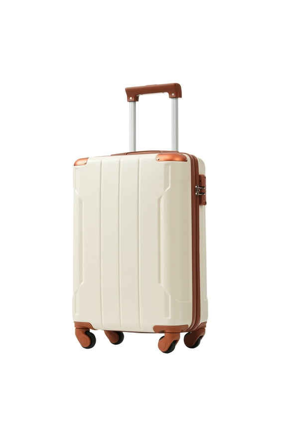 24 Inch Checked Luggage,Expandable Hardside Luggage with Spinner Wheels & TSA Lock,ABS Lightweight Travel Luggage