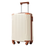 zyoiszvq 28 Inch Checked Luggage,Expandable Hardside Luggage with Spinner Wheels & TSA Lock,ABS Lightweight Travel Luggage