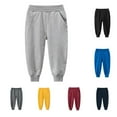 zyoiszvq Toddler Kids Boys Sweatpants Casual Cotton Elastic Waist